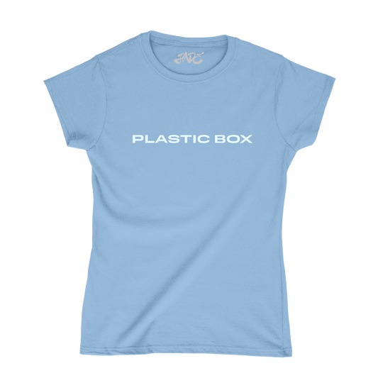 PLASTIC BOX BLUE TEE