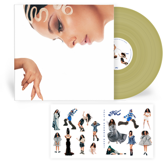 THAT'S SHOWBIZ BABY! EXCLUSIVE GOLD VINYL + STICKER SHEET