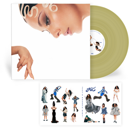 THAT'S SHOWBIZ BABY! EXCLUSIVE GOLD VINYL + STICKER SHEET